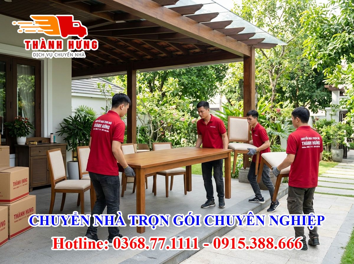 Chuyển nhà trọn gói tại Ô Môn chuyên nghiệp