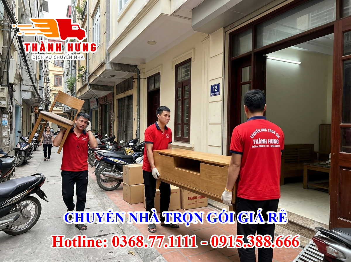 Chuyển nhà trọn gói tại Phong Điền giá rẻ
