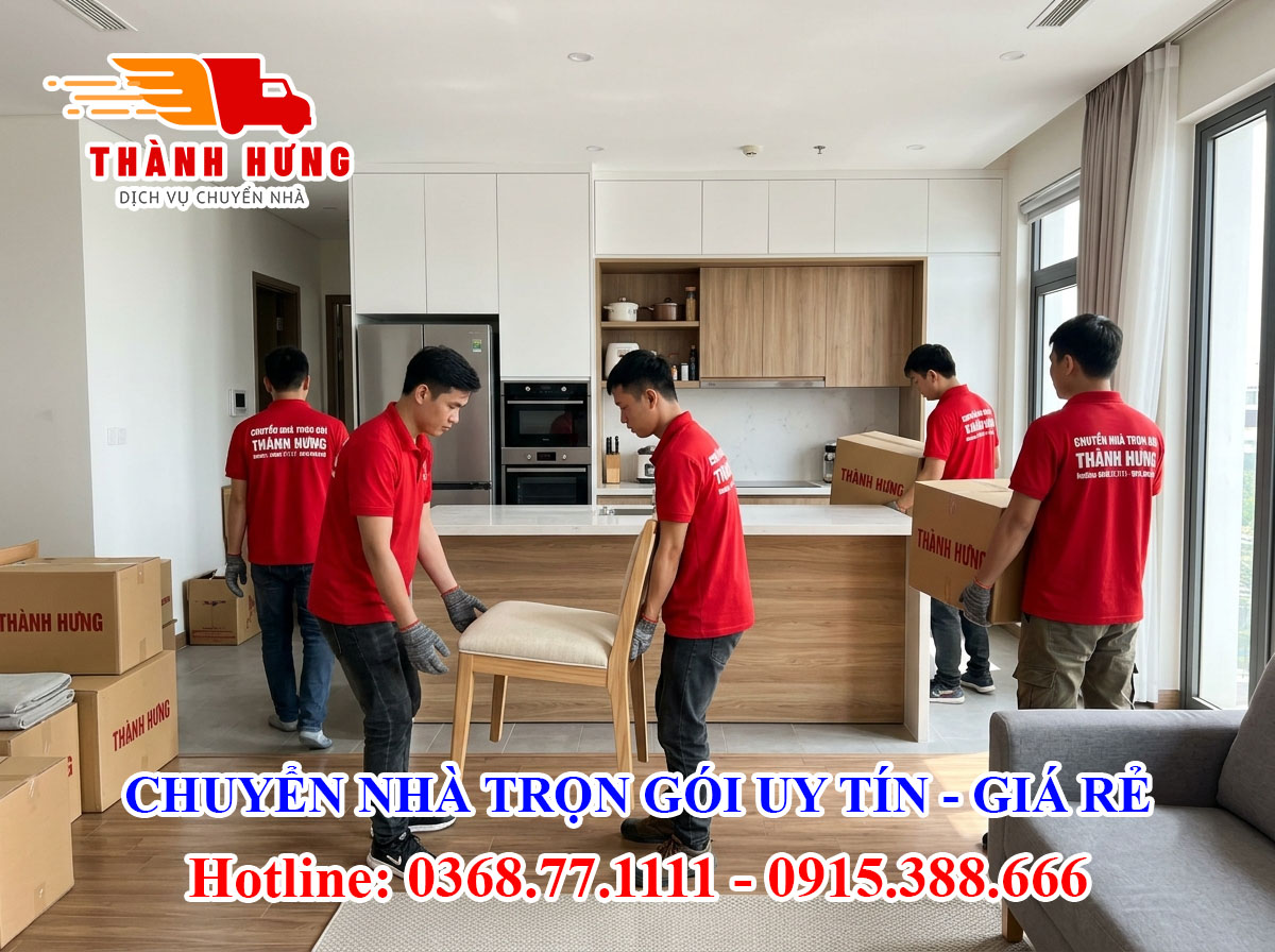 Chuyển nhà trọn gói tại Phong Điền uy tín giá rẻ