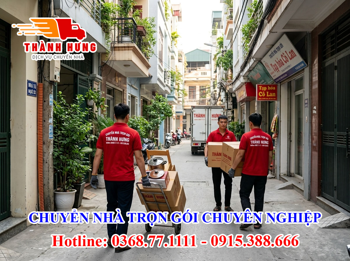 Chuyển nhà trọn gói tại Phường Cái Khế chuyên nghiệp