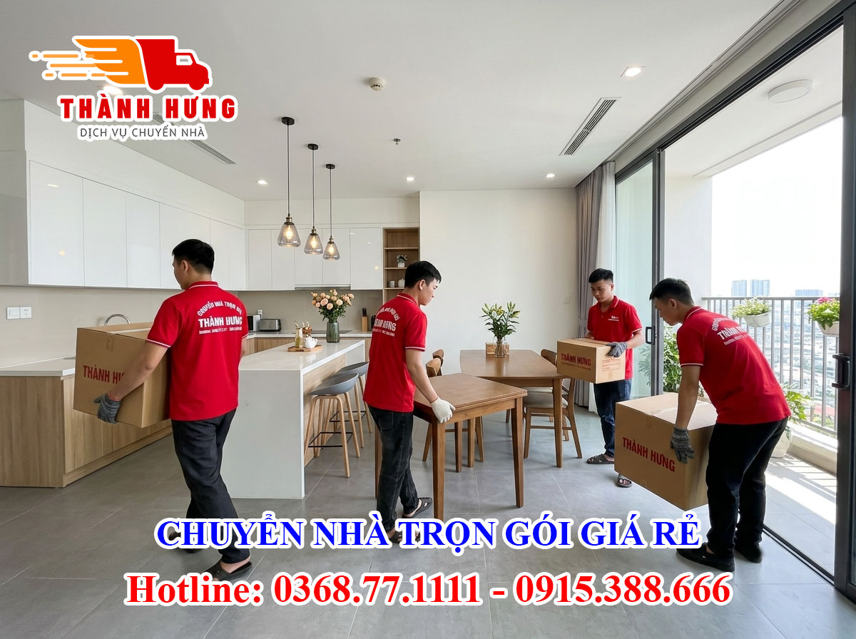 Chuyển nhà trọn gói tại Phường Cái Khế giá rẻ