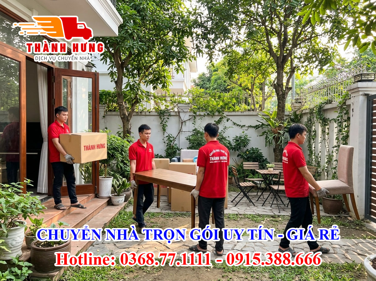 Chuyển nhà trọn gói tại Phường Cái Khế uy tín giá rẻ
