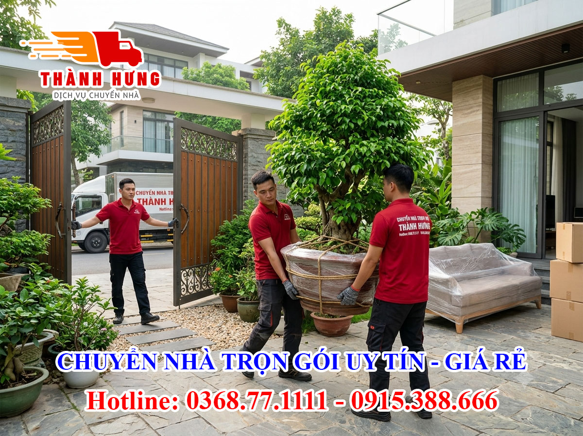 Chuyển nhà trọn gói tại Phường Tân An uy tín giá rẻ