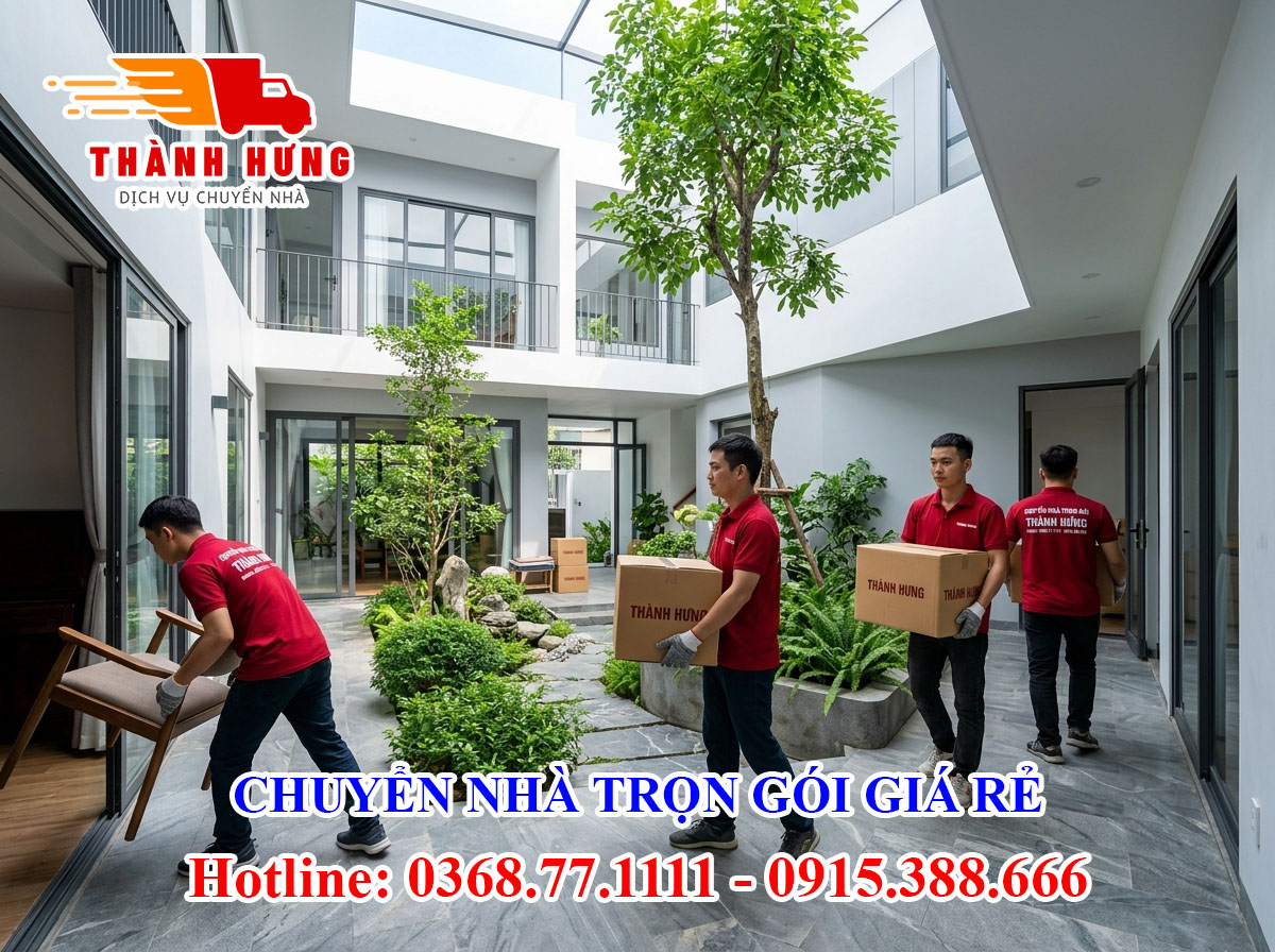 Chuyển nhà trọn gói tại Phường Thuận Hưng giá rẻ