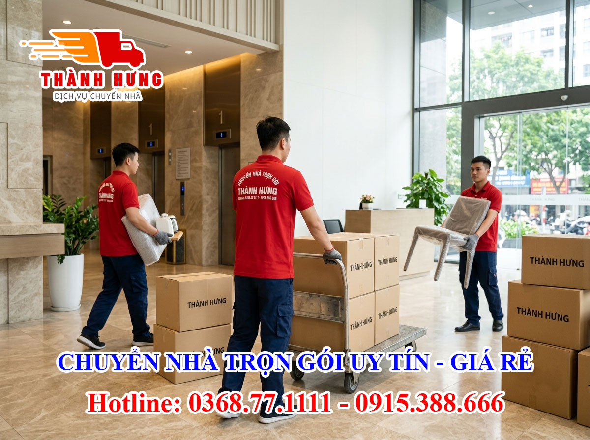Chuyển nhà trọn gói tại Phường Thuận Hưng uy tín giá rẻ