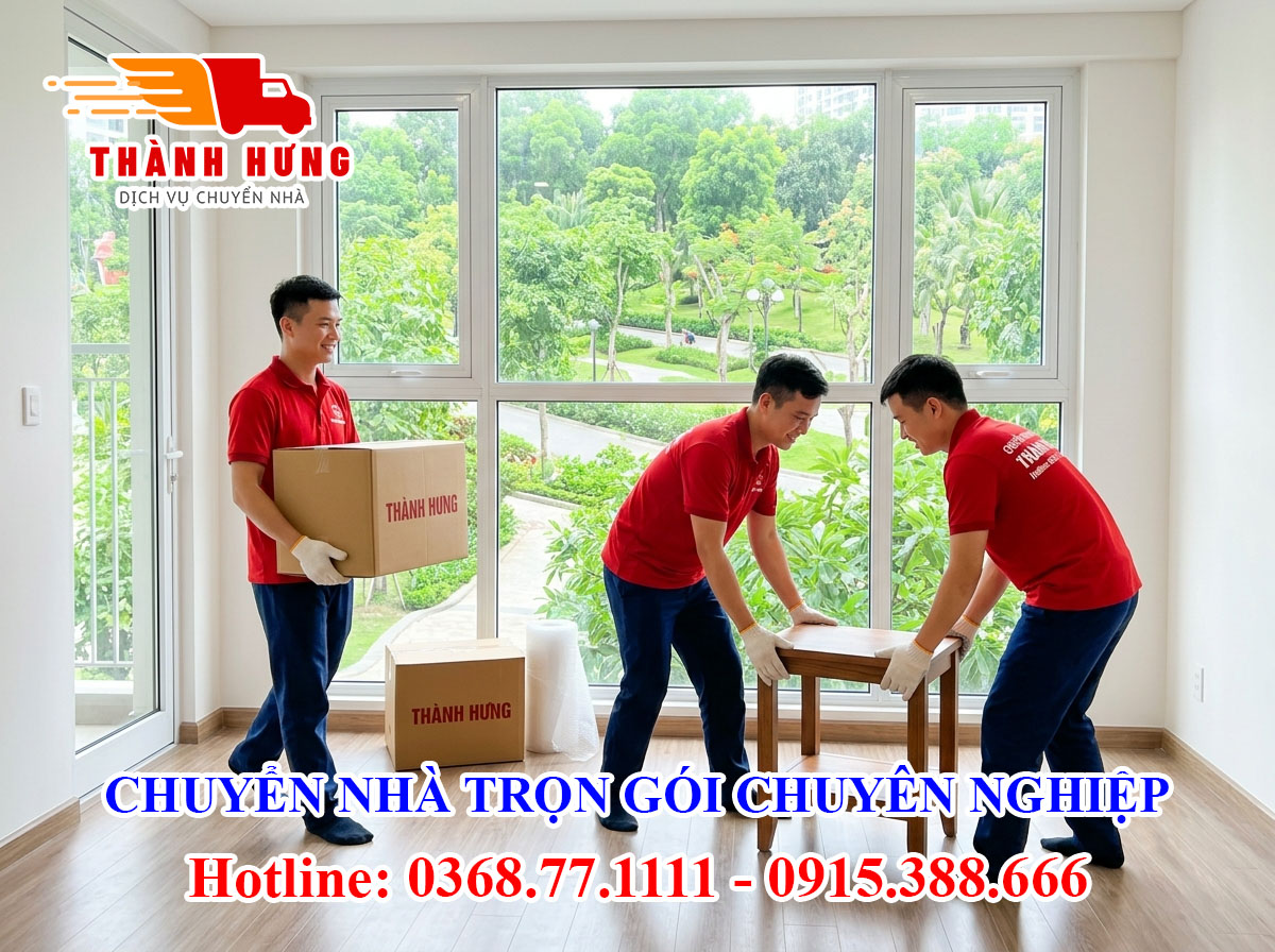 Chuyển nhà trọn gói tại Sóc Trăng chuyên nghiệp