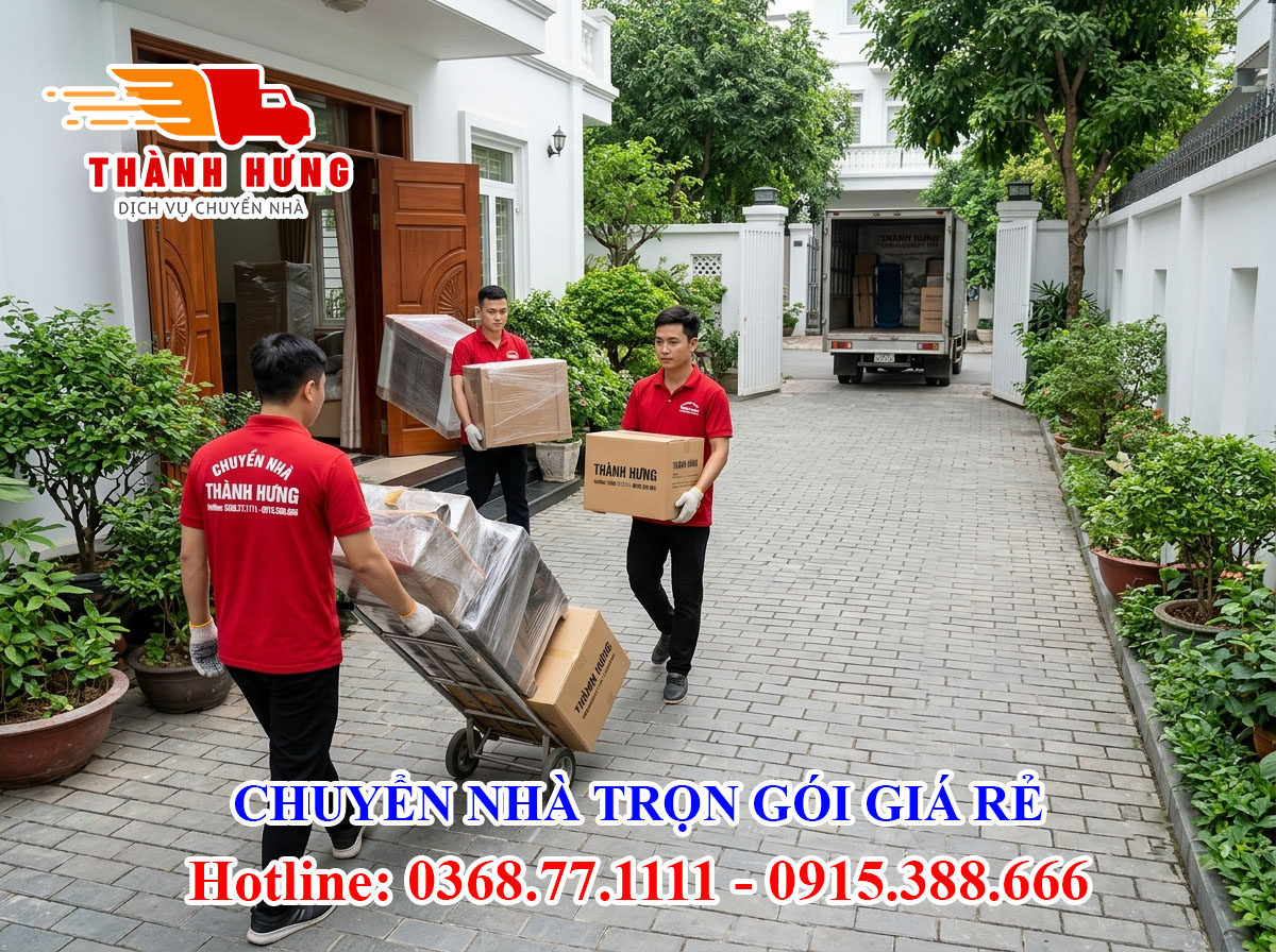 Chuyển nhà trọn gói tại Sóc Trăng giá rẻ