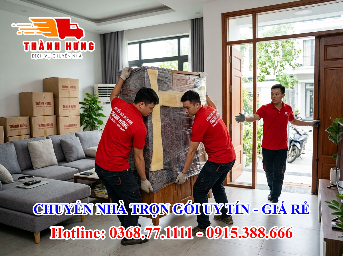 Chuyển nhà trọn gói tại Tây Ninh uy tín giá rẻ