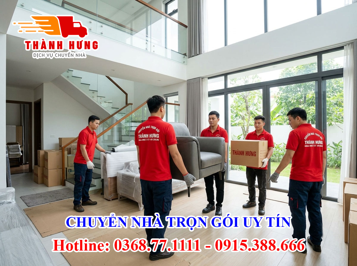 Chuyển nhà trọn gói tại Thới Lai uy tín