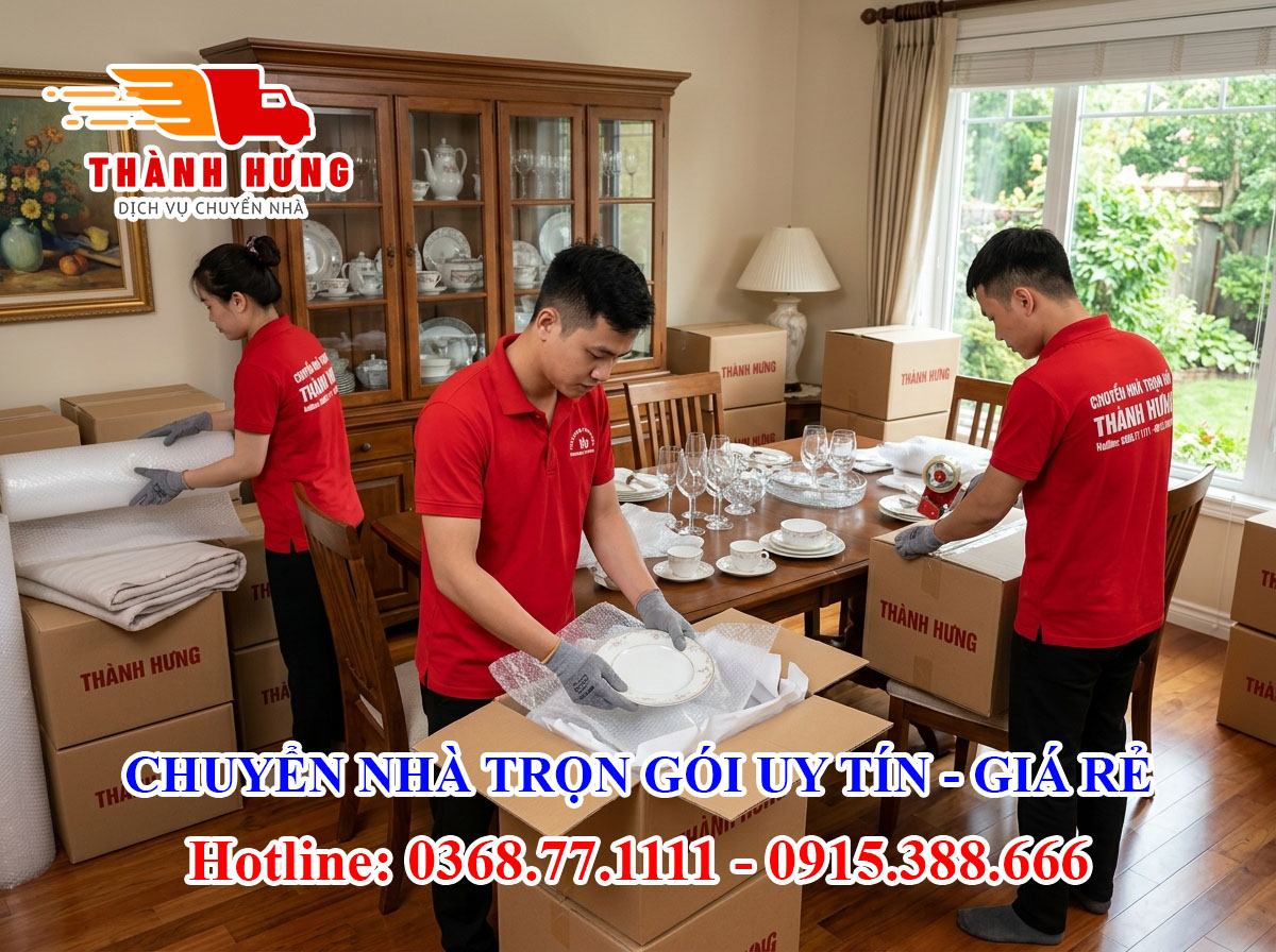 Chuyển nhà trọn gói tại Tiền Giang uy tín giá rẻ