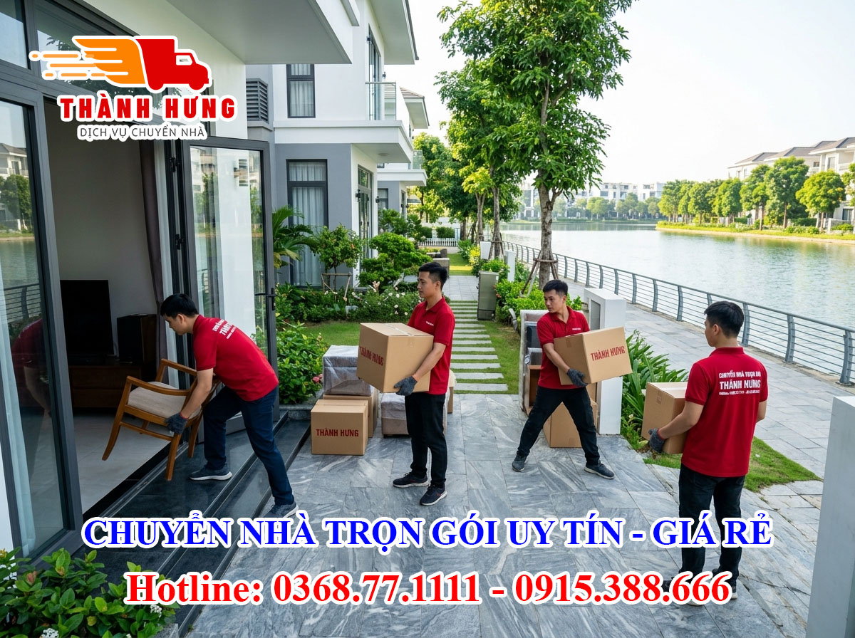 Chuyển nhà trọn gói tại TP. Hồ Chí Minh uy tín giá rẻ