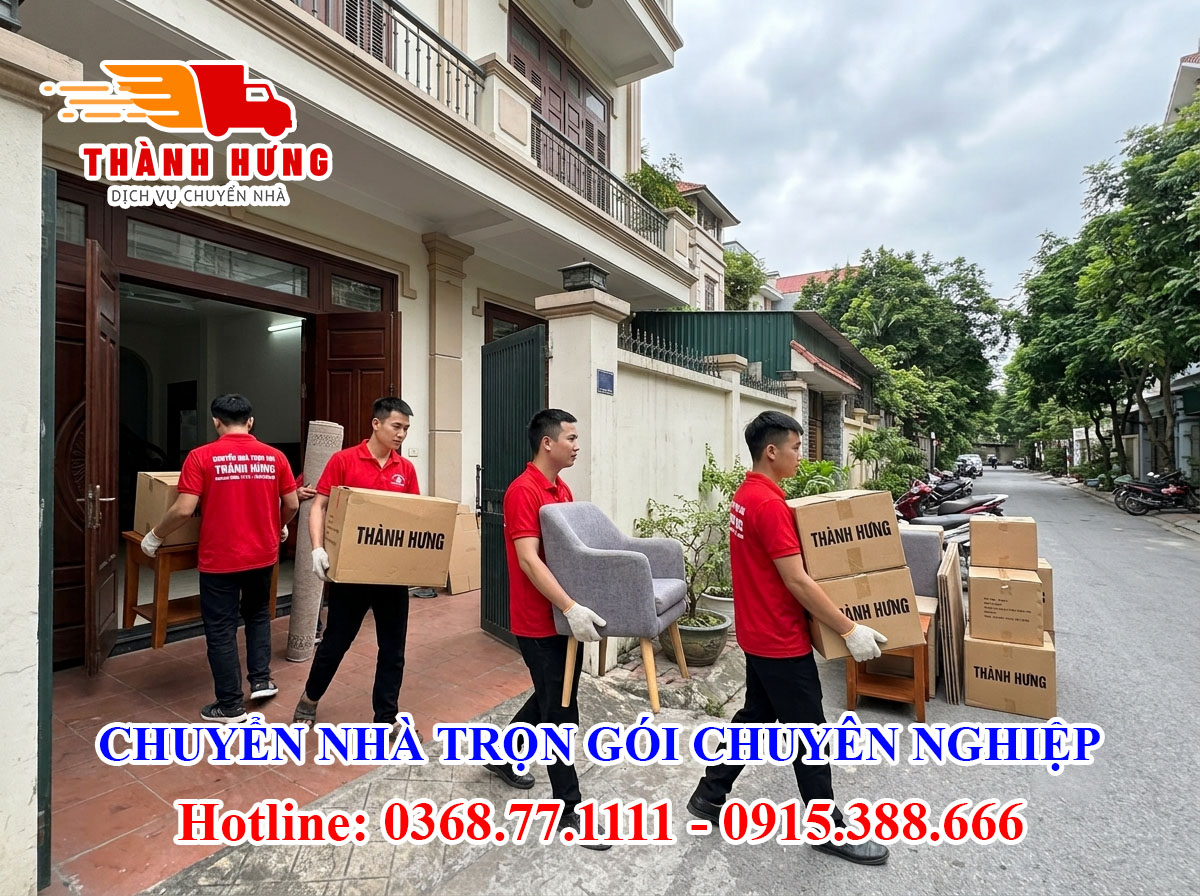 Chuyển nhà trọn gói tại Trà Vinh chuyên nghiệp