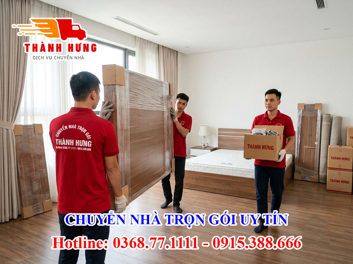 Chuyển nhà trọn gói tại Trà Vinh uy tín