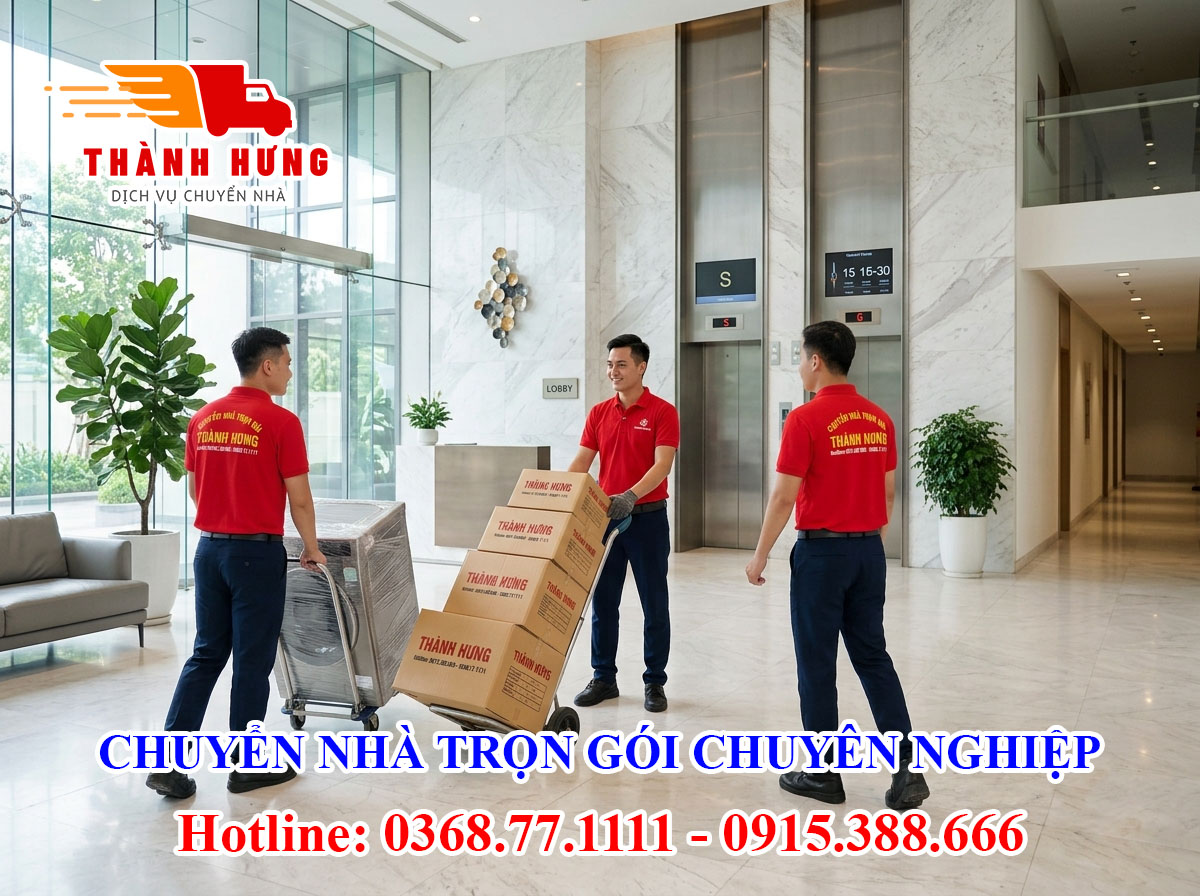 Chuyển nhà trọn gói tại Vĩnh Long chuyên nghiệp