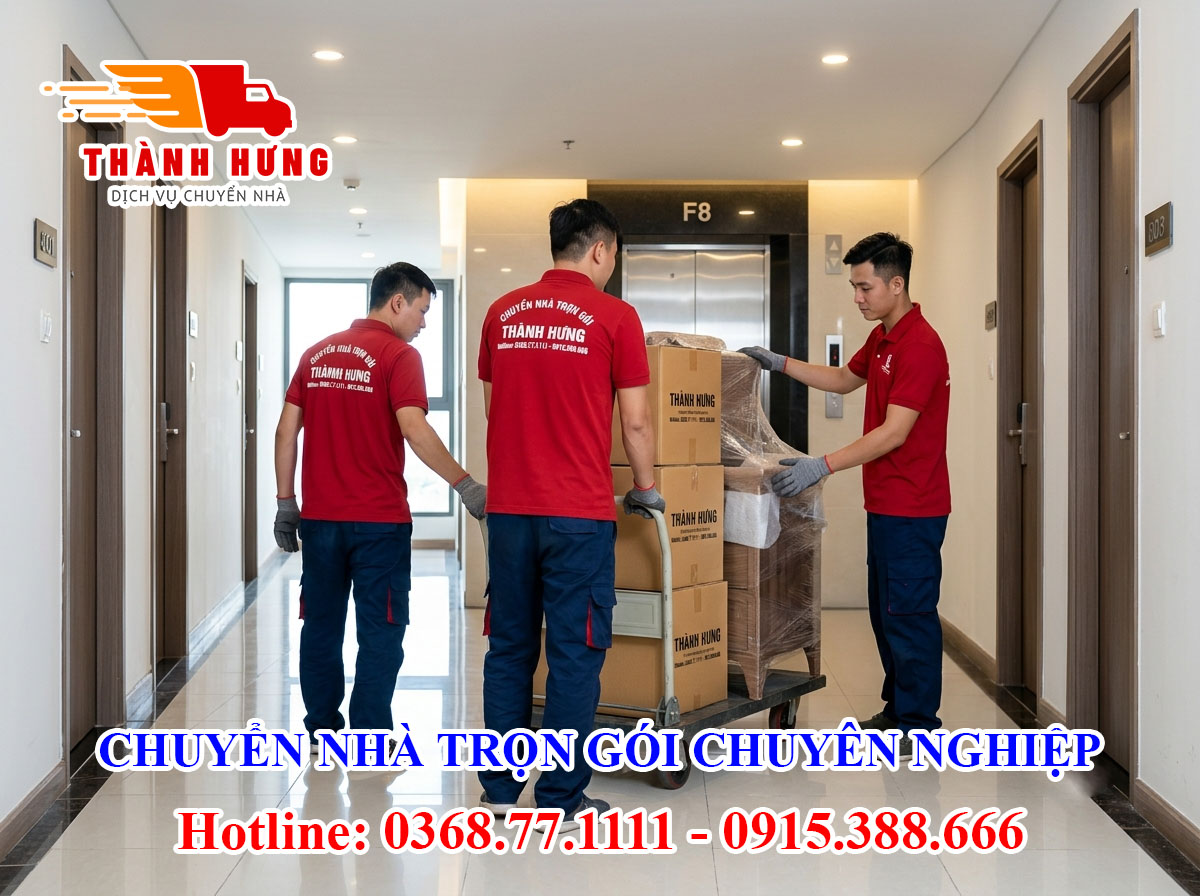 Chuyển nhà trọn gói tại Vĩnh Thạnh chuyên nghiệp