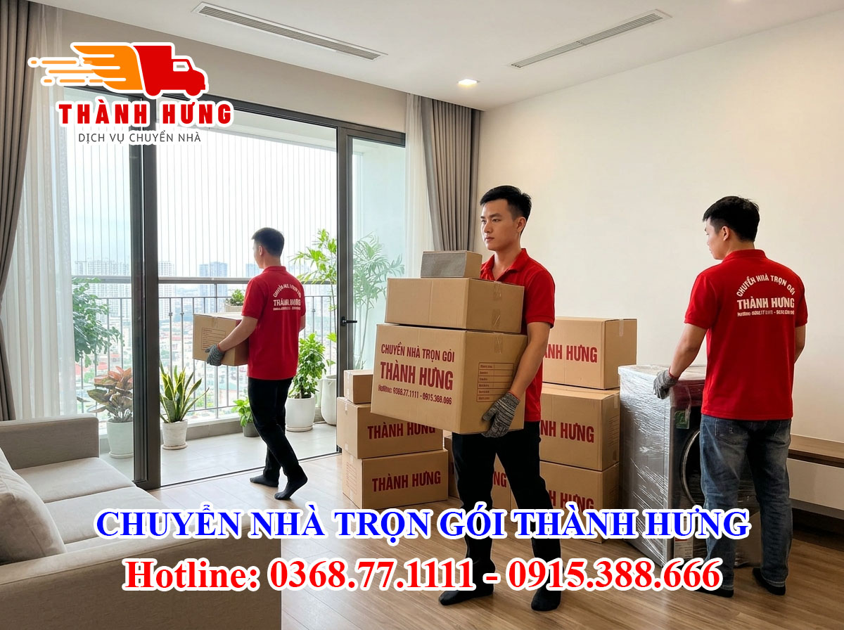 Chuyển nhà trọn gói Thành Hưng tại Bình Dương