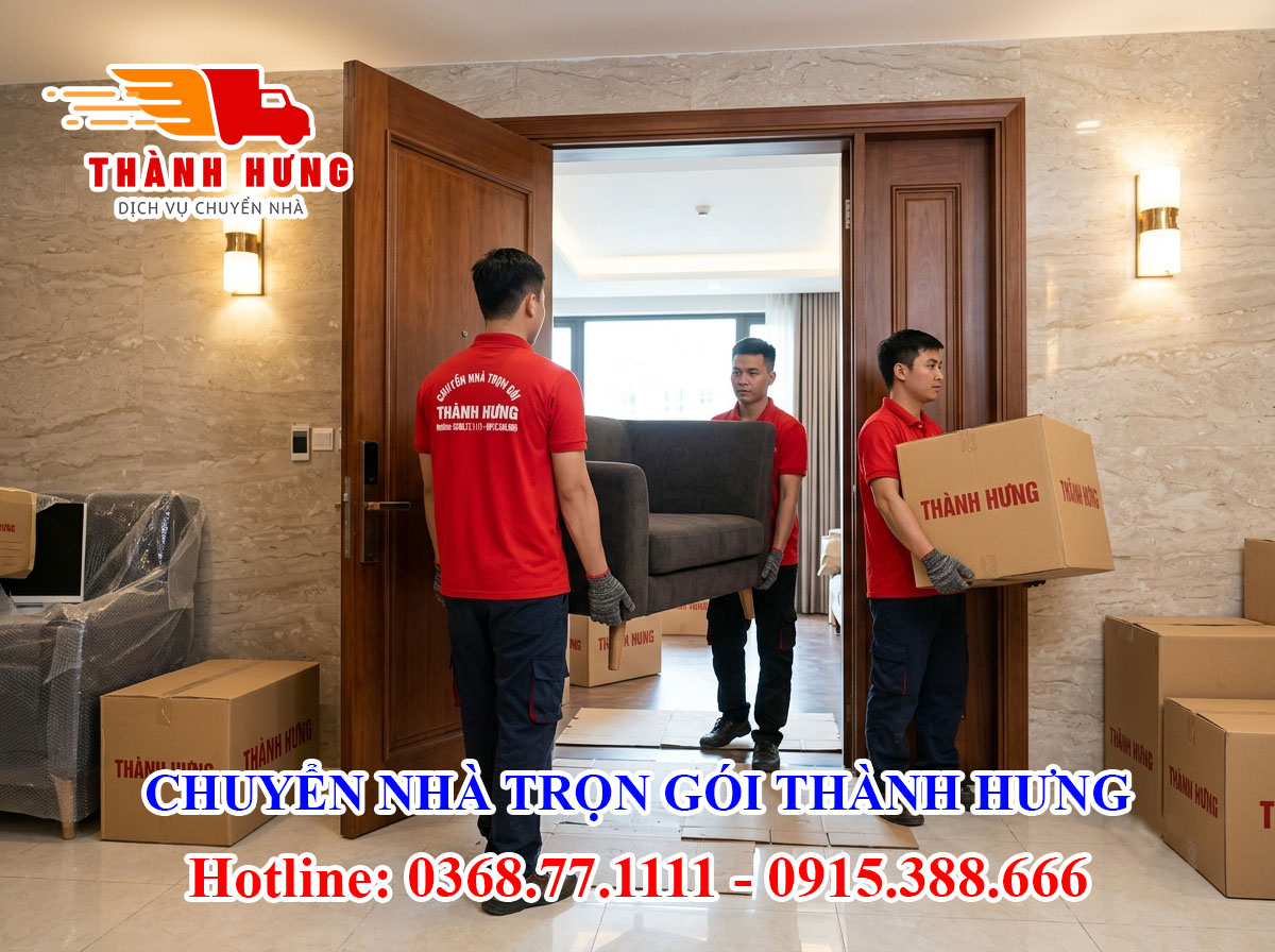 Chuyển nhà trọn gói Thành Hưng tại Bình Phước