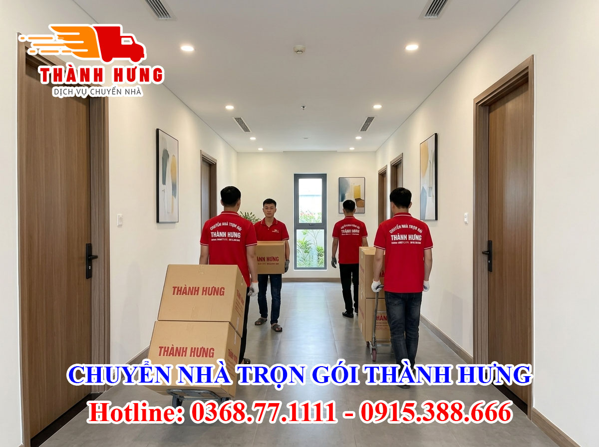 Chuyển nhà trọn gói Thành Hưng tại Long An