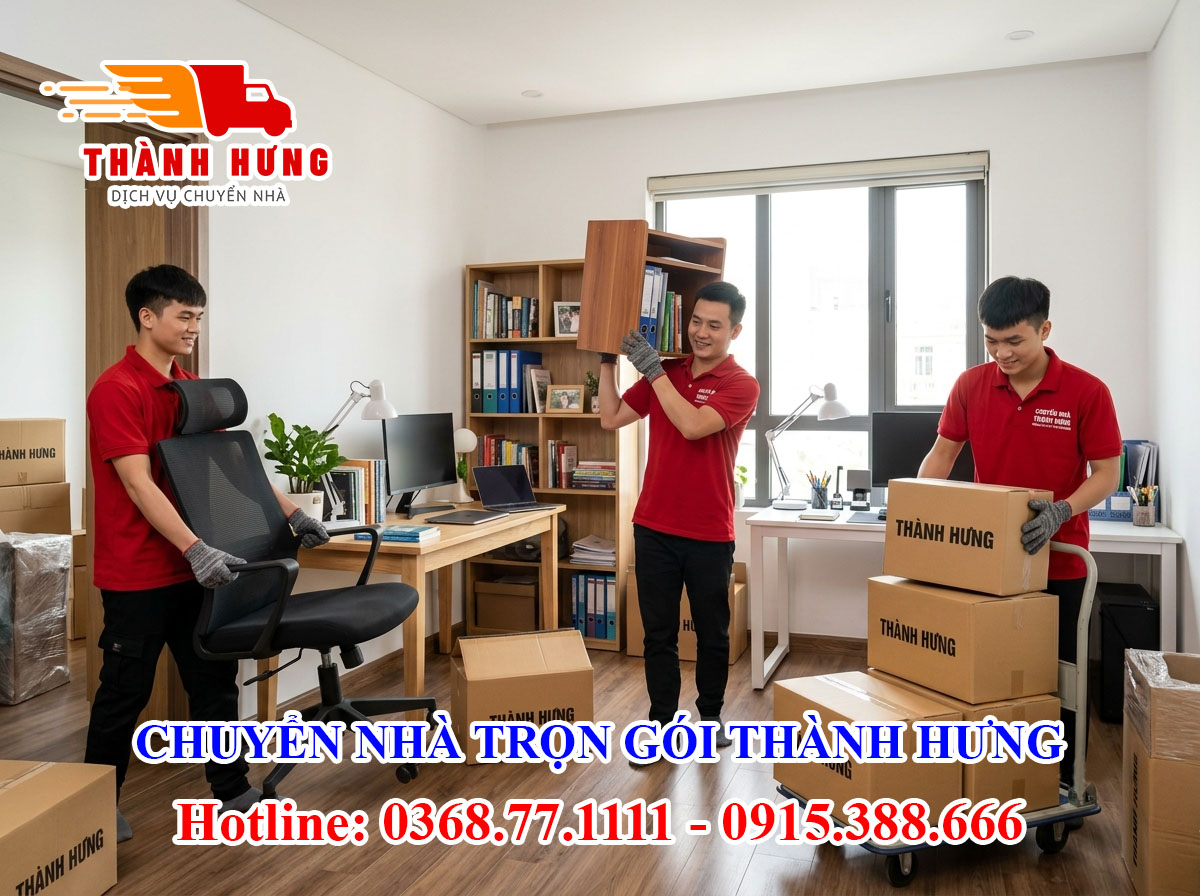 Chuyển nhà trọn gói Thành Hưng tại Ninh Kiều