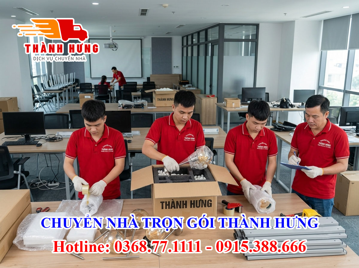Chuyển nhà trọn gói Thành Hưng tại Ô Môn
