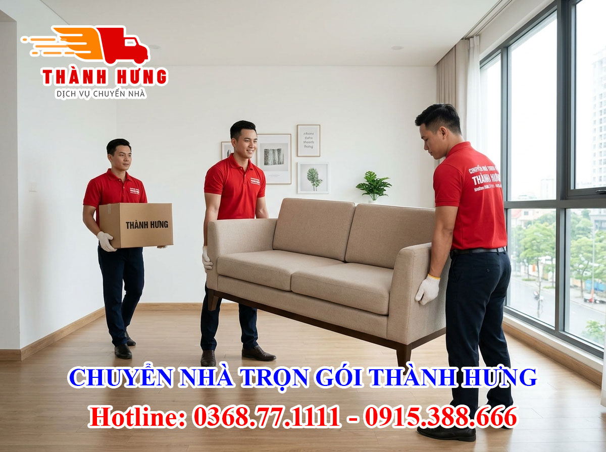 Chuyển nhà trọn gói Thành Hưng tại Phường Tân An