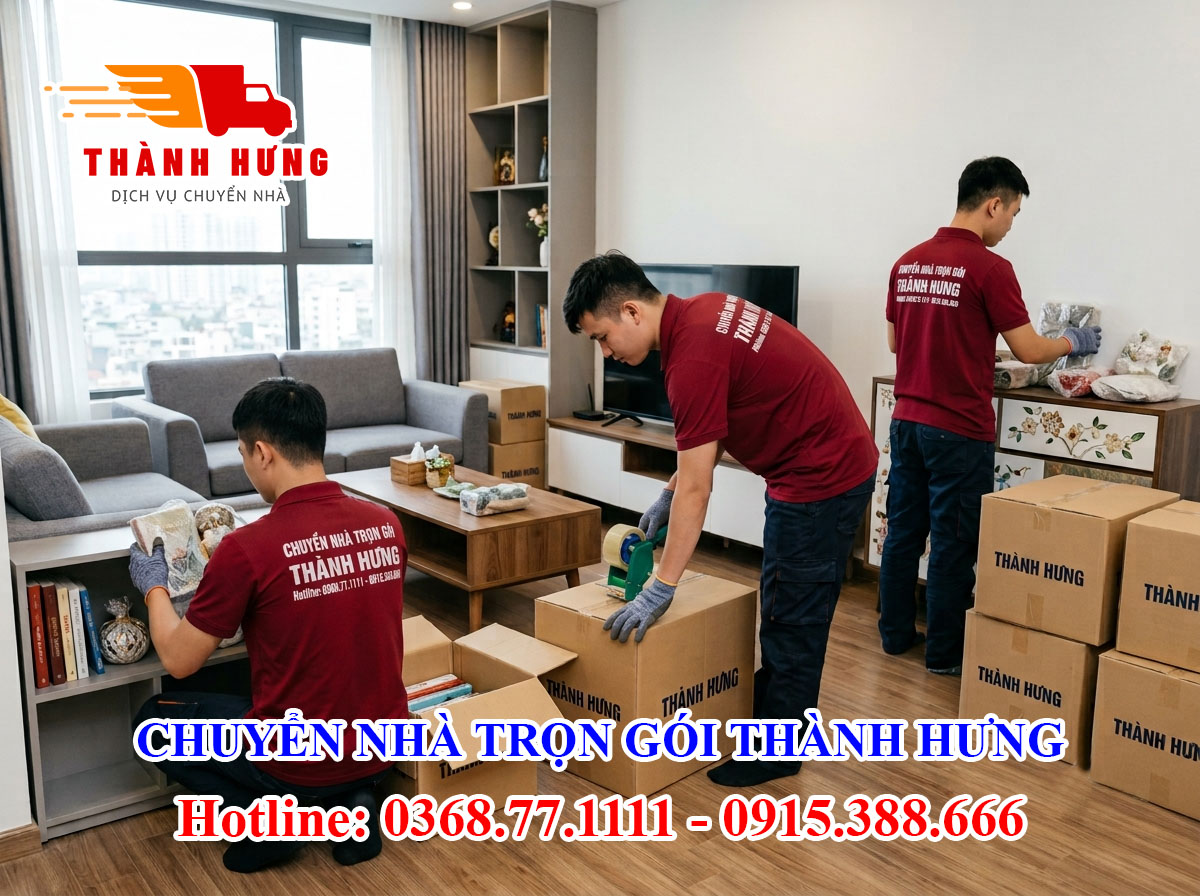Chuyển nhà trọn gói Thành Hưng tại Sóc Trăng