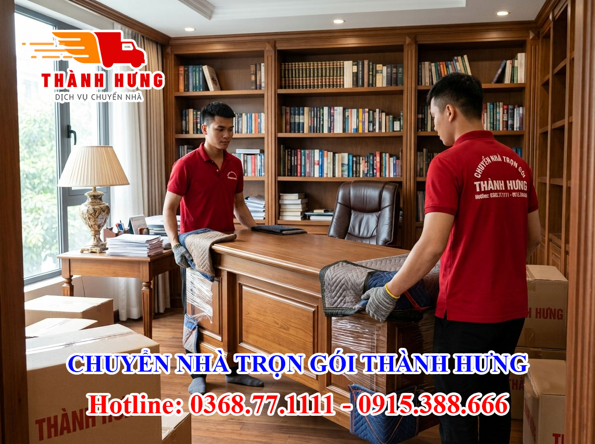 Chuyển nhà trọn gói Thành Hưng tại Vĩnh Long