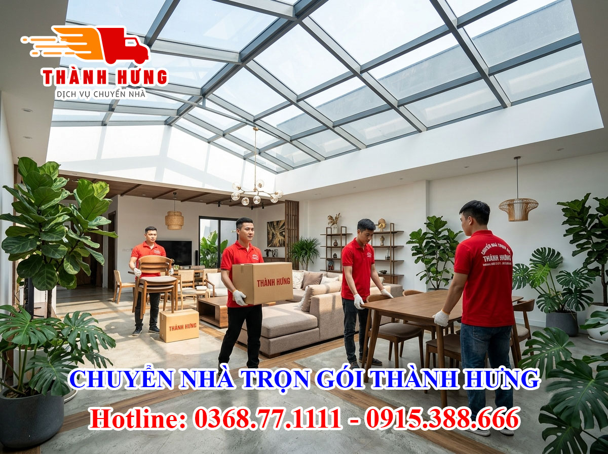 Chuyển nhà trọn gói Thành Hưng tại Vĩnh Thạnh