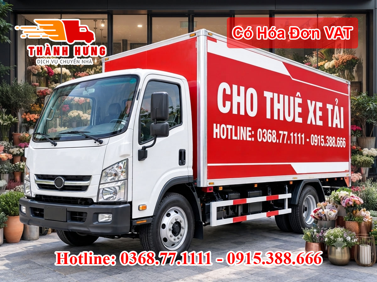 Vận tải Thành Hưng có VAT tại Bạc Liêu