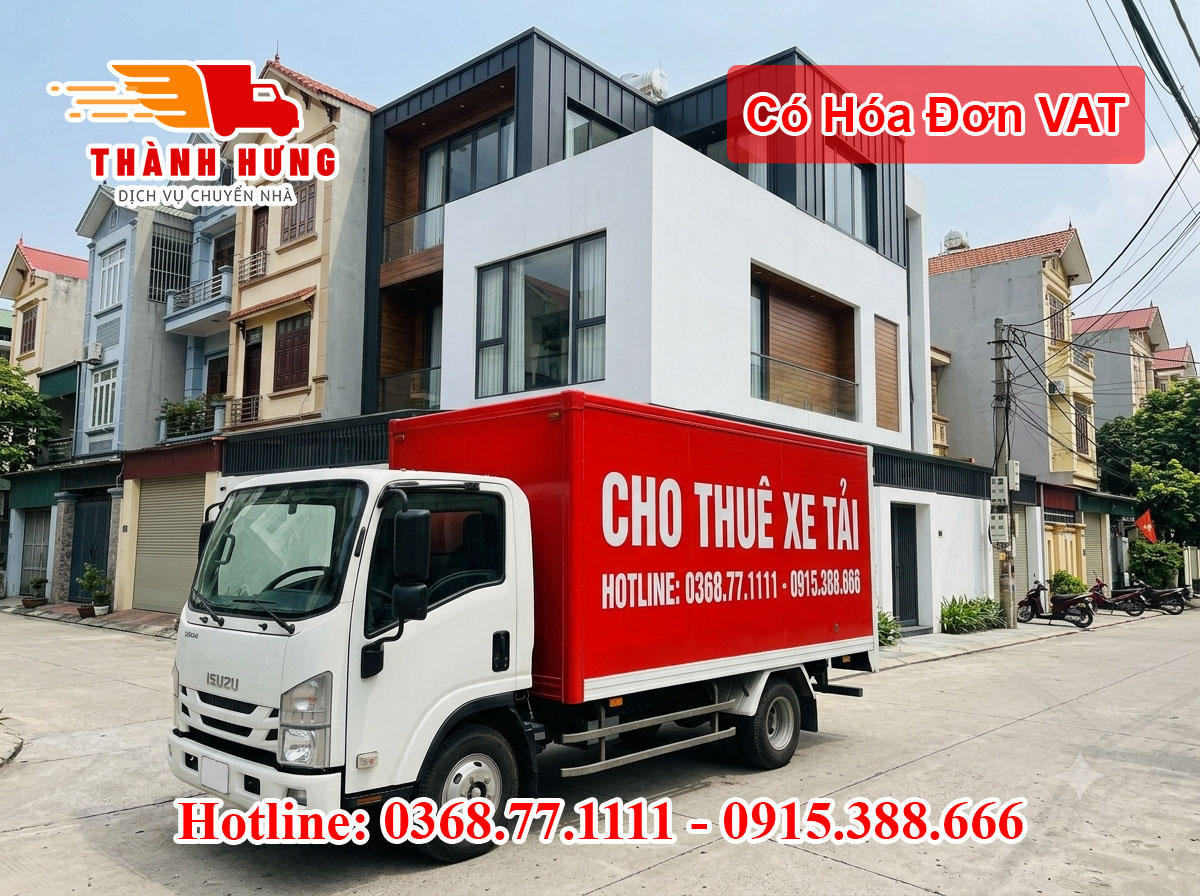 Vận tải Thành Hưng có VAT tại Cà Mau