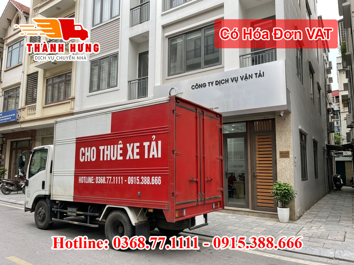 Vận tải Thành Hưng có VAT tại Đồng Tháp