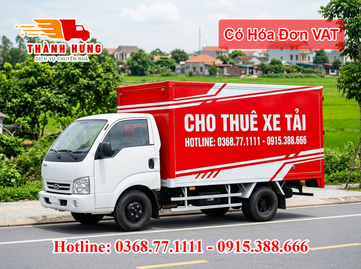 Vận tải Thành Hưng có VAT tại Hậu Giang