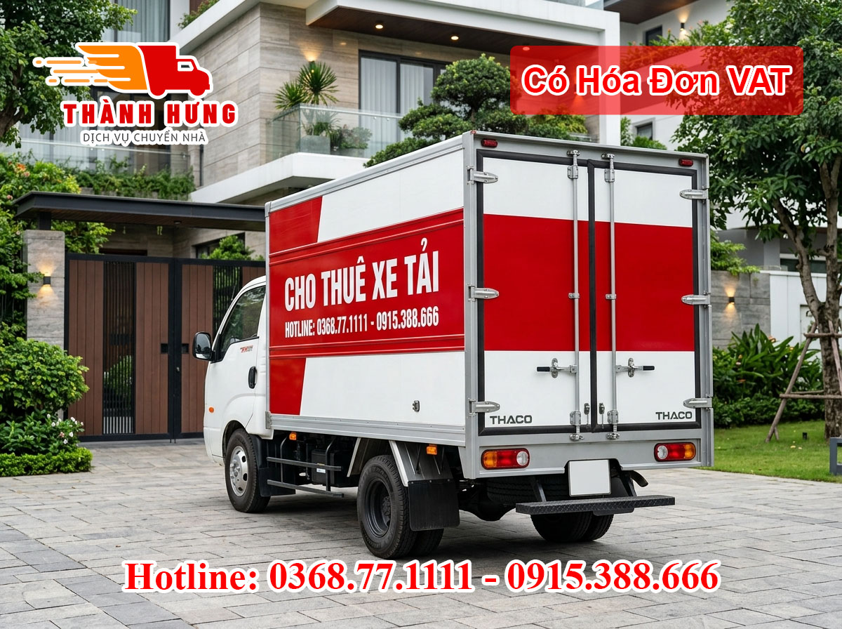 Vận tải Thành Hưng có VAT tại Long An