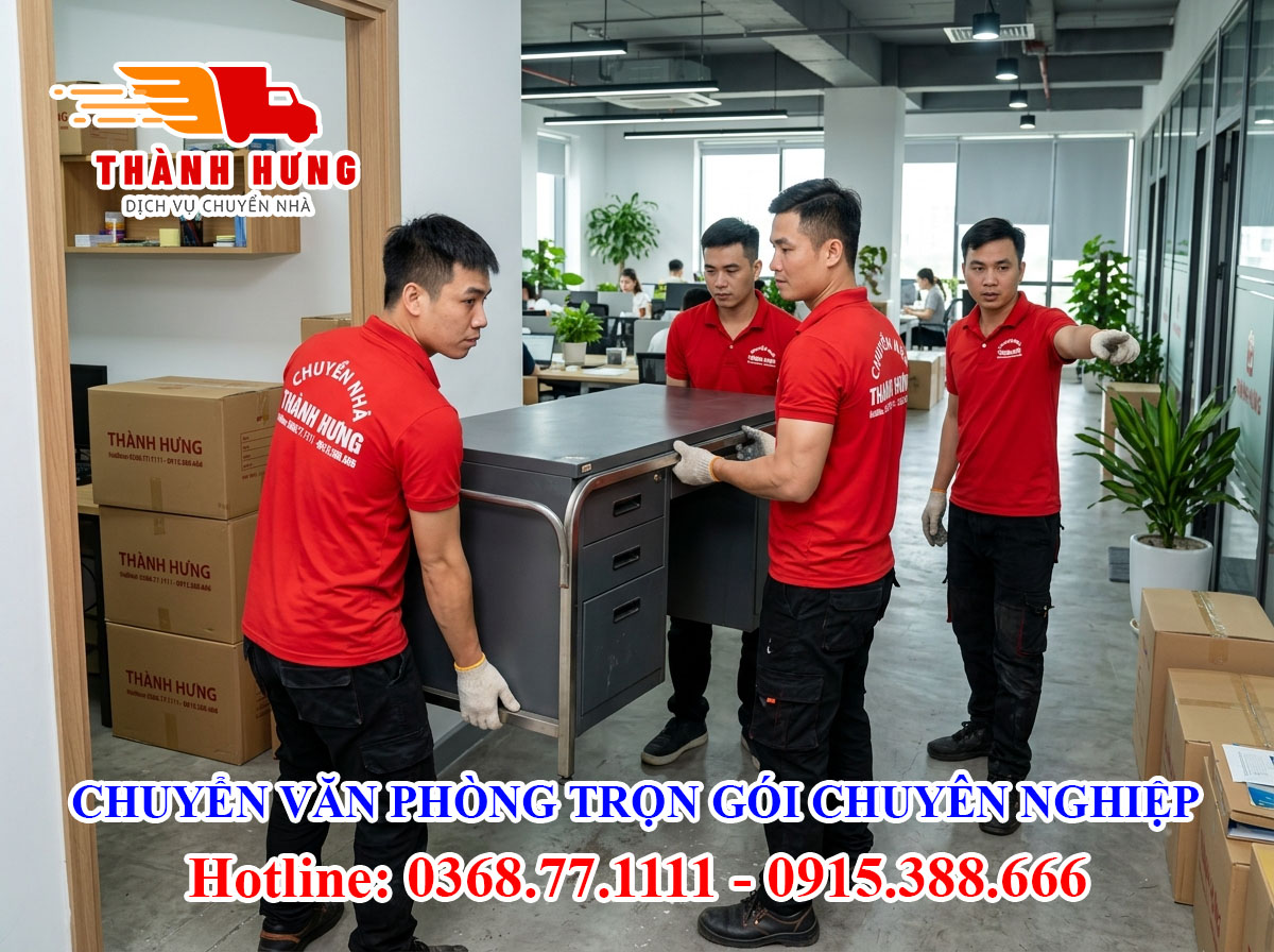 Chuyển văn phòng tại An Giang chuyên nghiệp