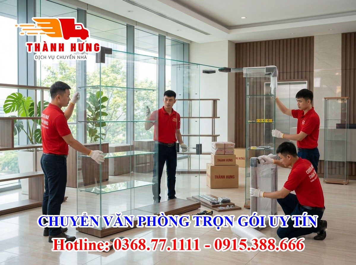 Chuyển văn phòng tại Bà Rịa - Vũng Tàu uy tín giá rẻ