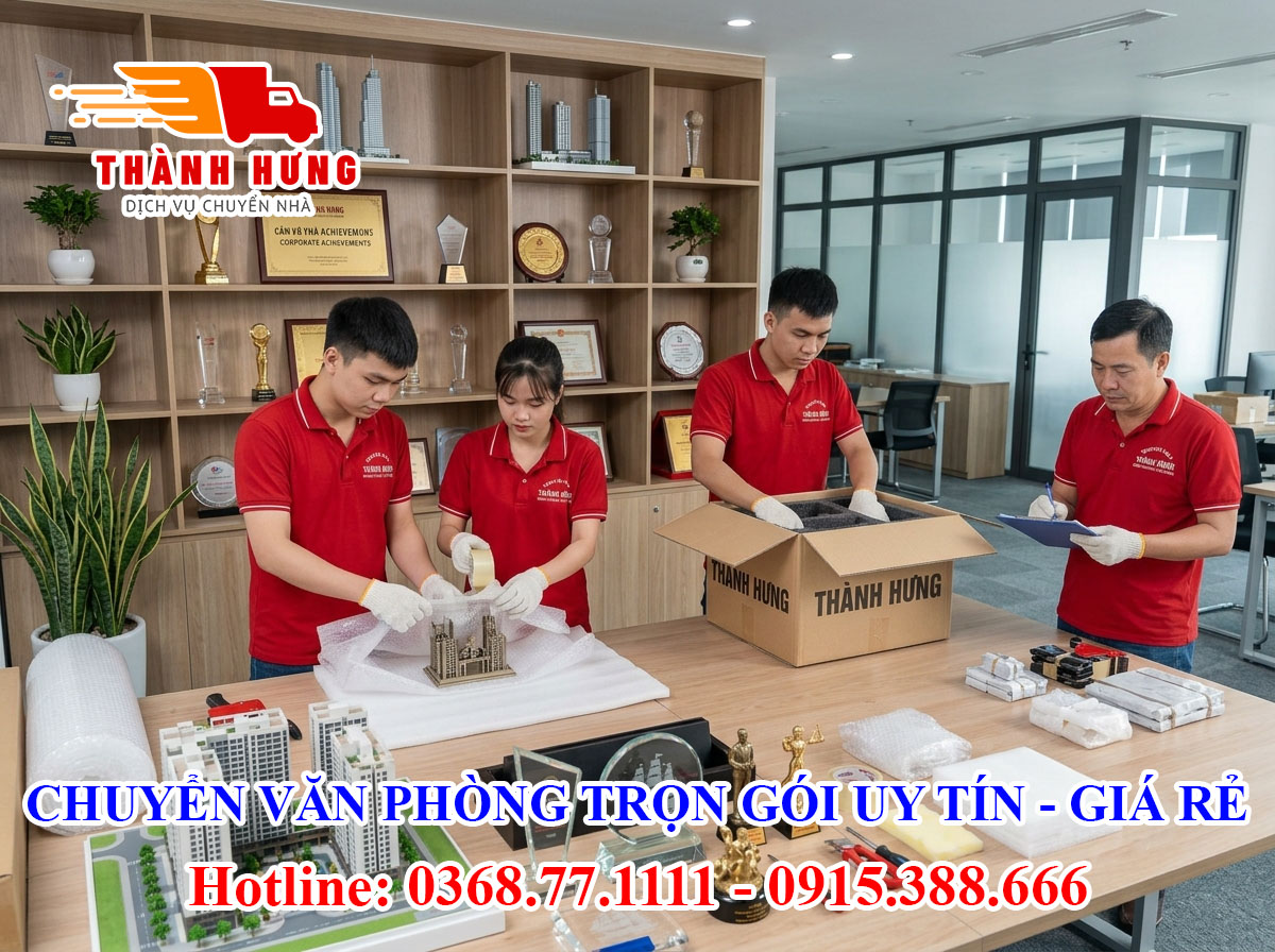 Chuyển văn phòng tại Bạc Liêu uy tín giá rẻ