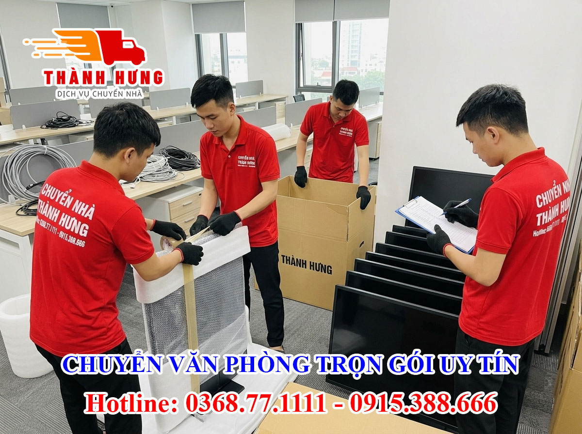 Chuyển văn phòng tại Bạc Liêu uy tín