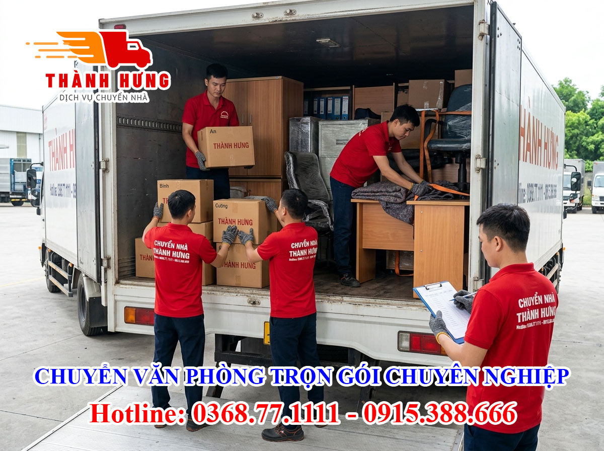 Chuyển văn phòng tại Bến Tre chuyên nghiệp