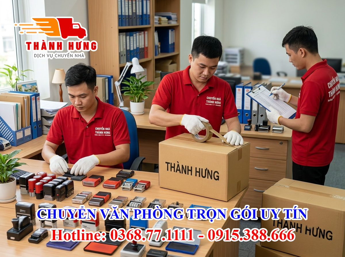 Chuyển văn phòng tại Bến Tre uy tín