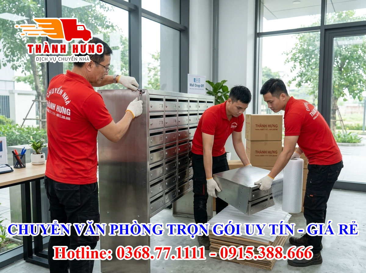 Chuyển văn phòng tại Bình Dương uy tín giá rẻ