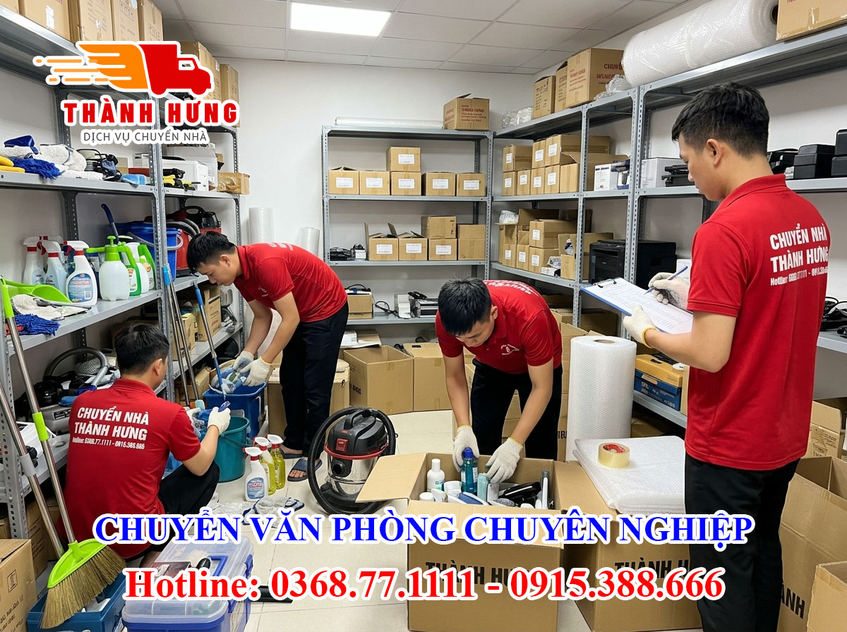 Chuyển văn phòng tại Bình Phước chuyên nghiệp