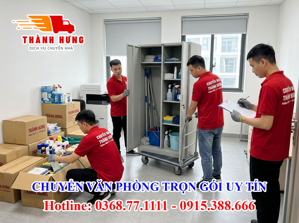 Chuyển văn phòng tại Bình Thủy uy tín