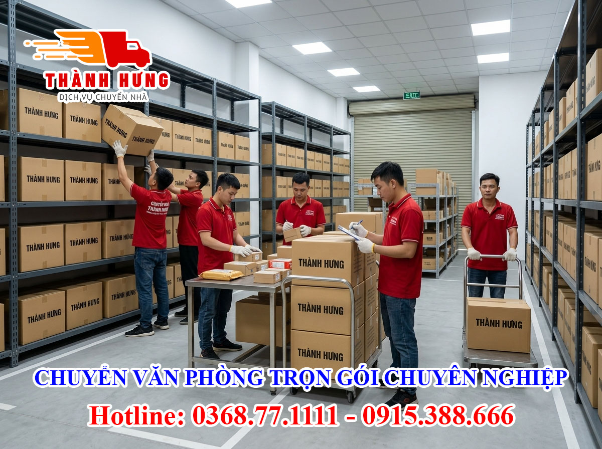 Chuyển văn phòng tại Cà Mau chuyên nghiệp