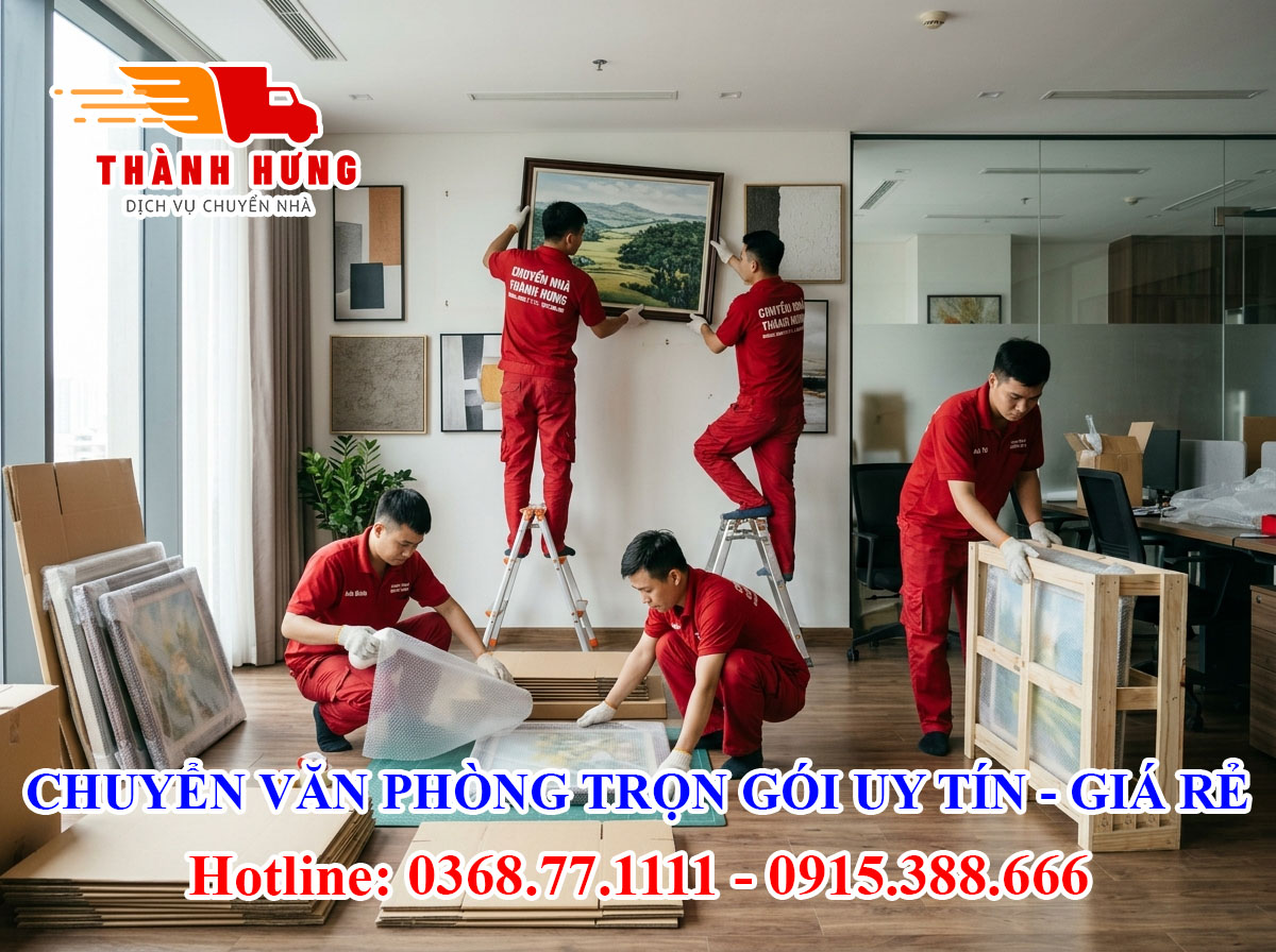 Chuyển văn phòng tại Cà Mau uy tín giá rẻ
