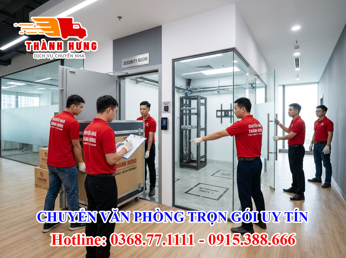 Chuyển văn phòng tại Cà Mau uy tín