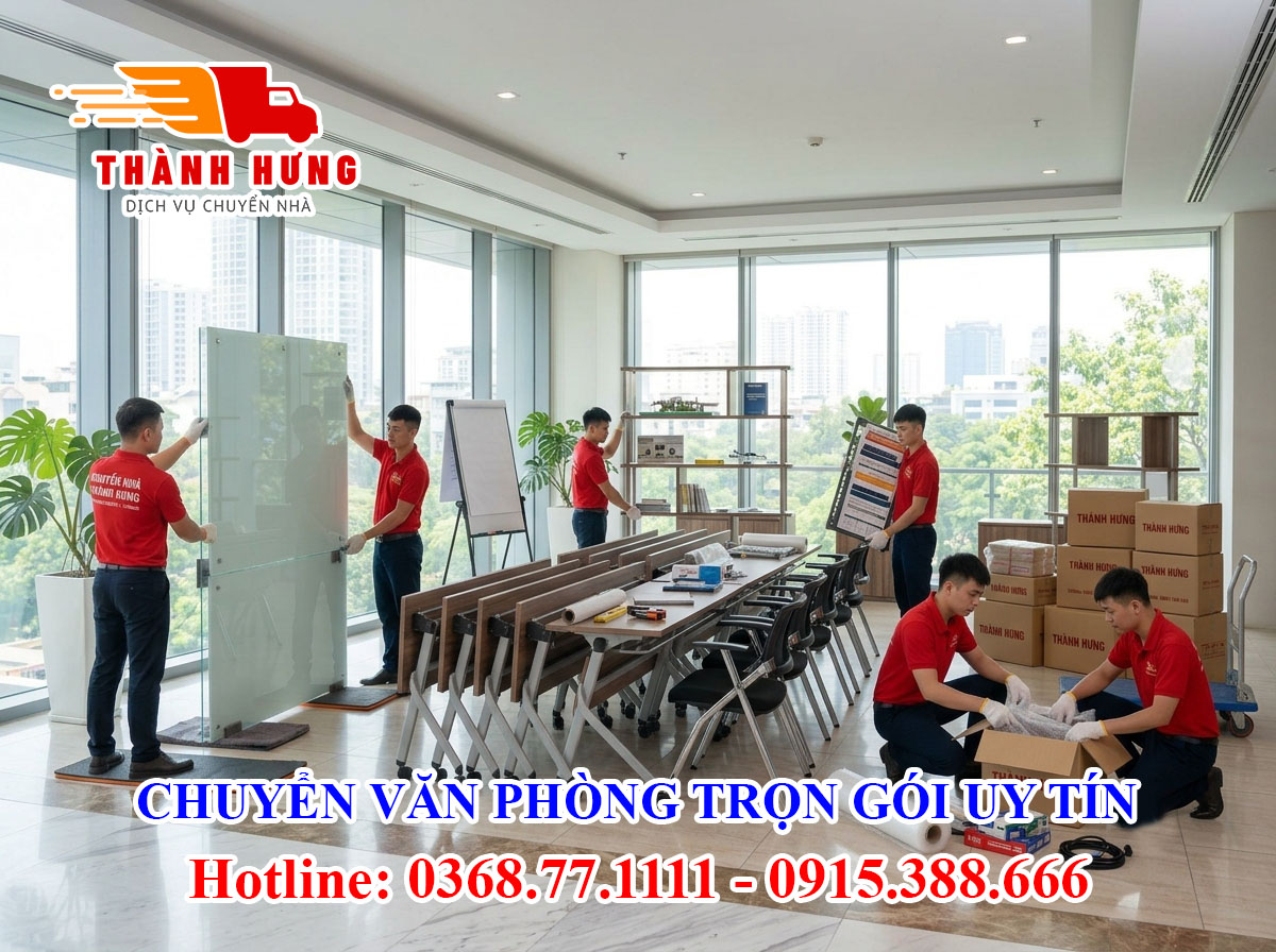 Chuyển văn phòng tại Đồng Nai uy tín