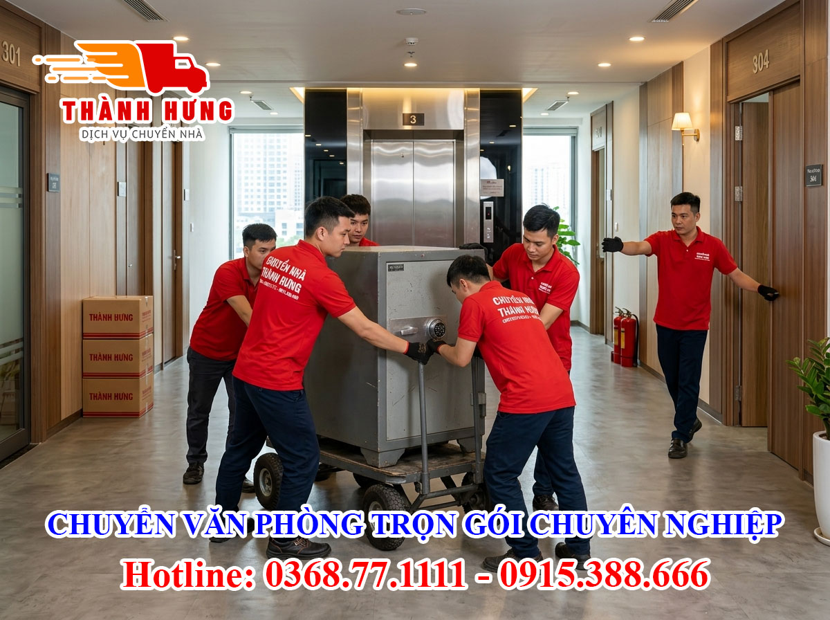Chuyển văn phòng tại Đồng Tháp chuyên nghiệp