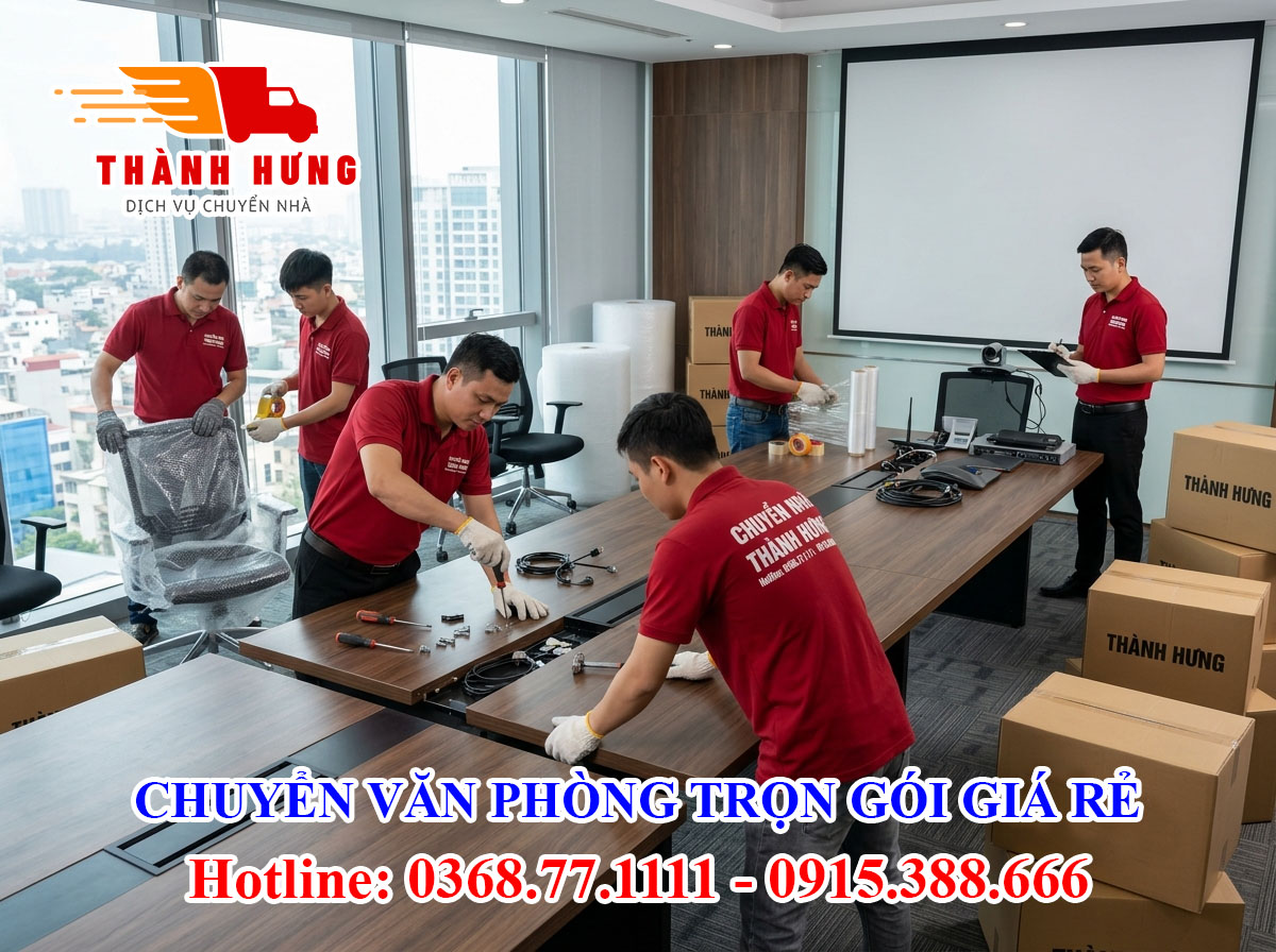 Chuyển văn phòng tại Đồng Tháp giá rẻ