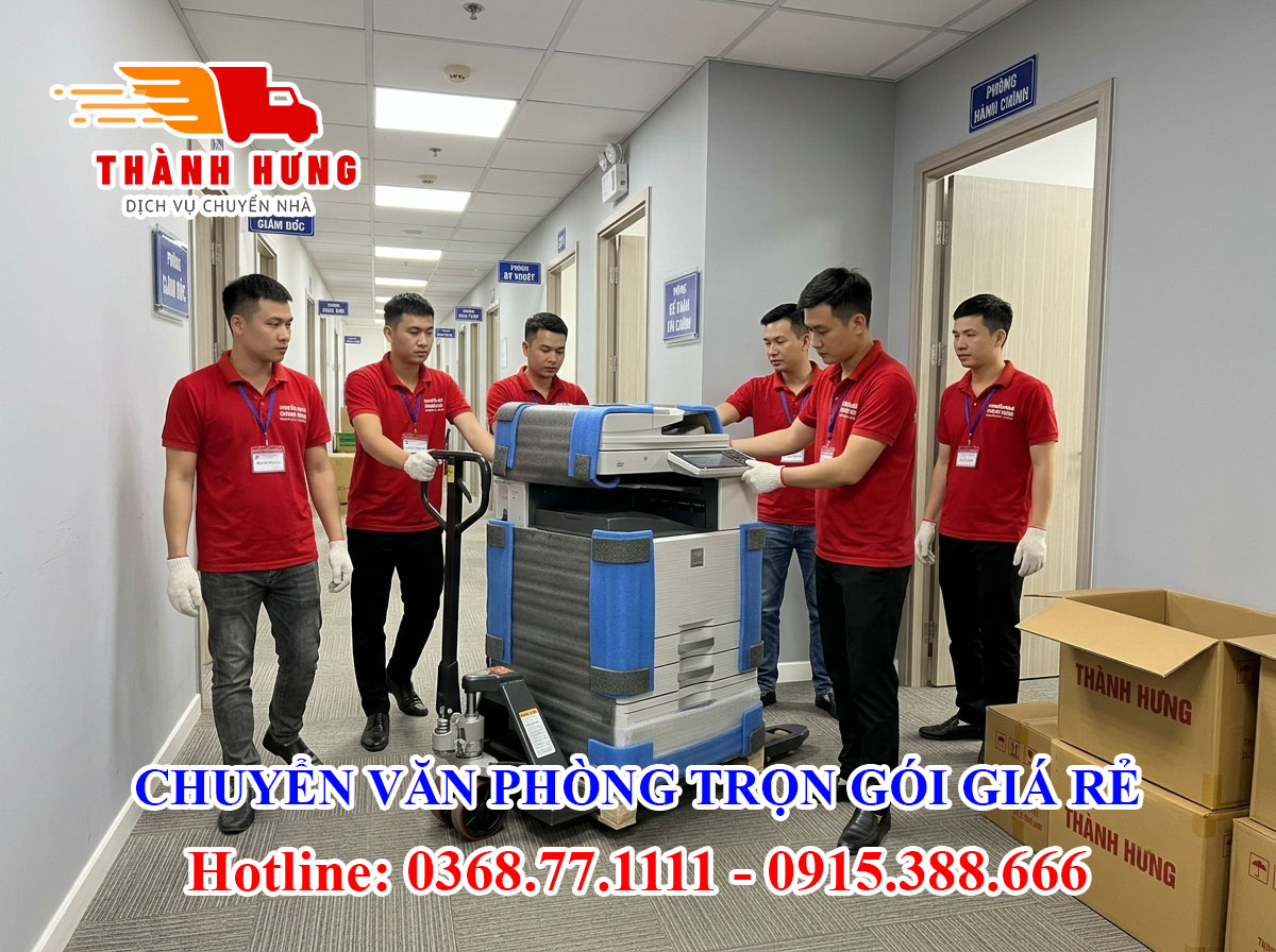 Chuyển văn phòng tại Kiên Giang giá rẻ