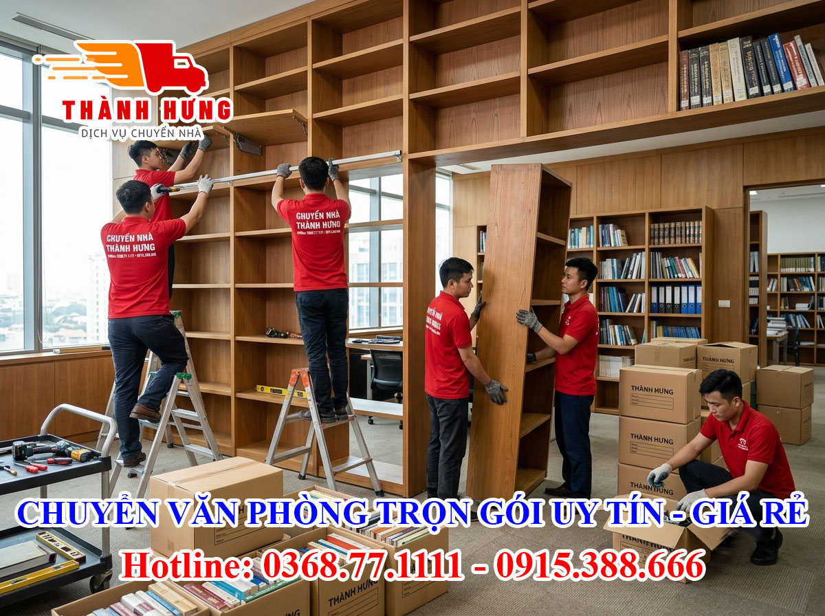 Chuyển văn phòng tại Long An uy tín giá rẻ